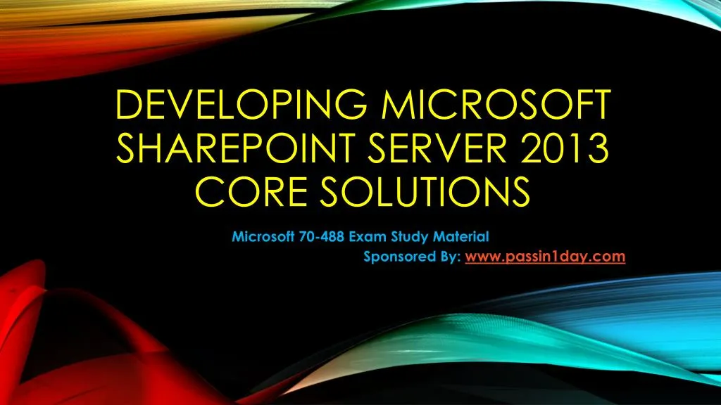 developing microsoft sharepoint server 2013 core solutions n.