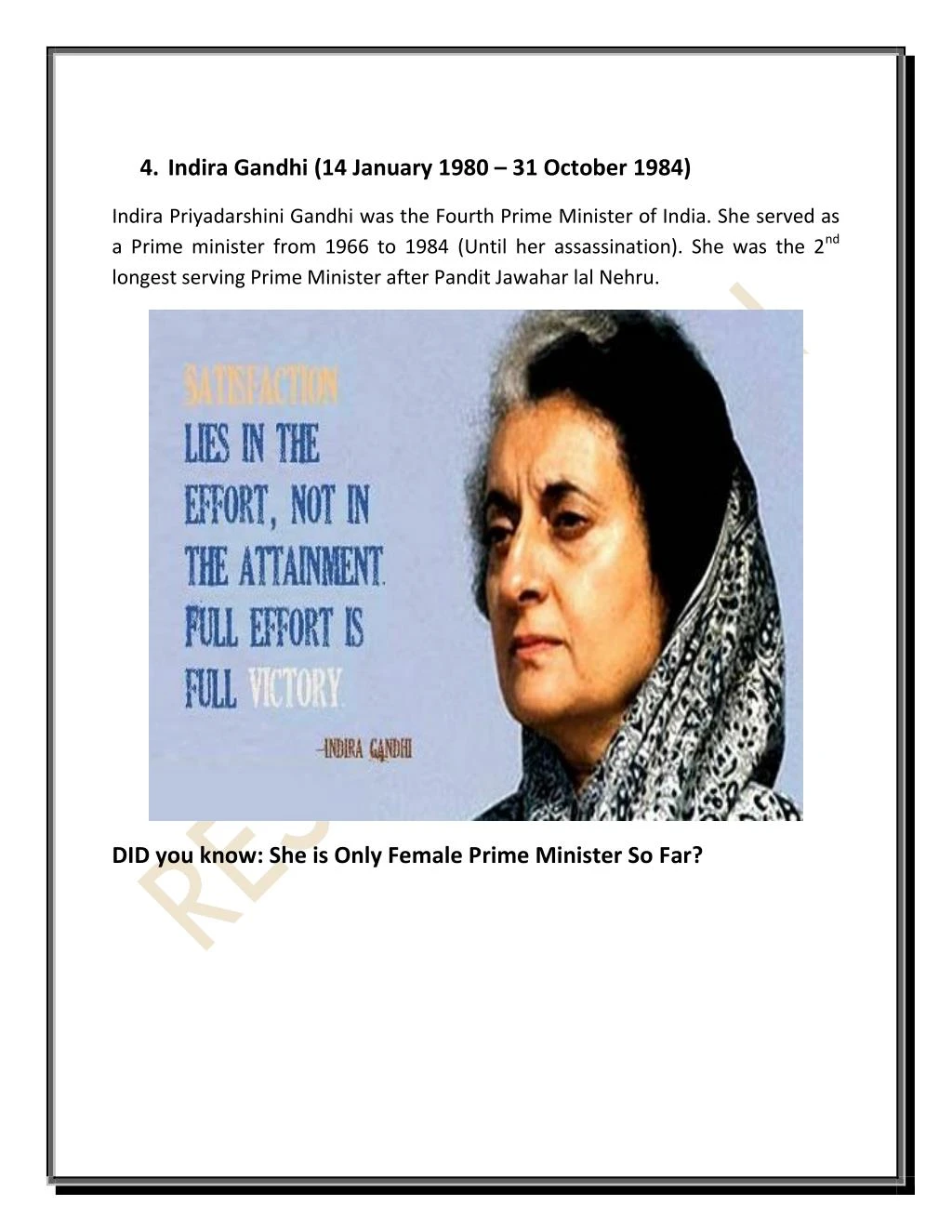 indira gandhi the first female prime minister of india indira gandhi the first female prime minister of india
