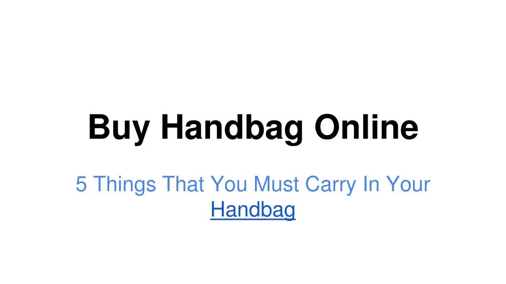 buy handbag online n.