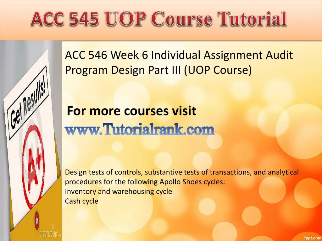 acc 545 Tutorials for question #00045744 categorized under accounting and accounting. acc 545 Tutorials for question #00045744 categorized under accounting and accounting.