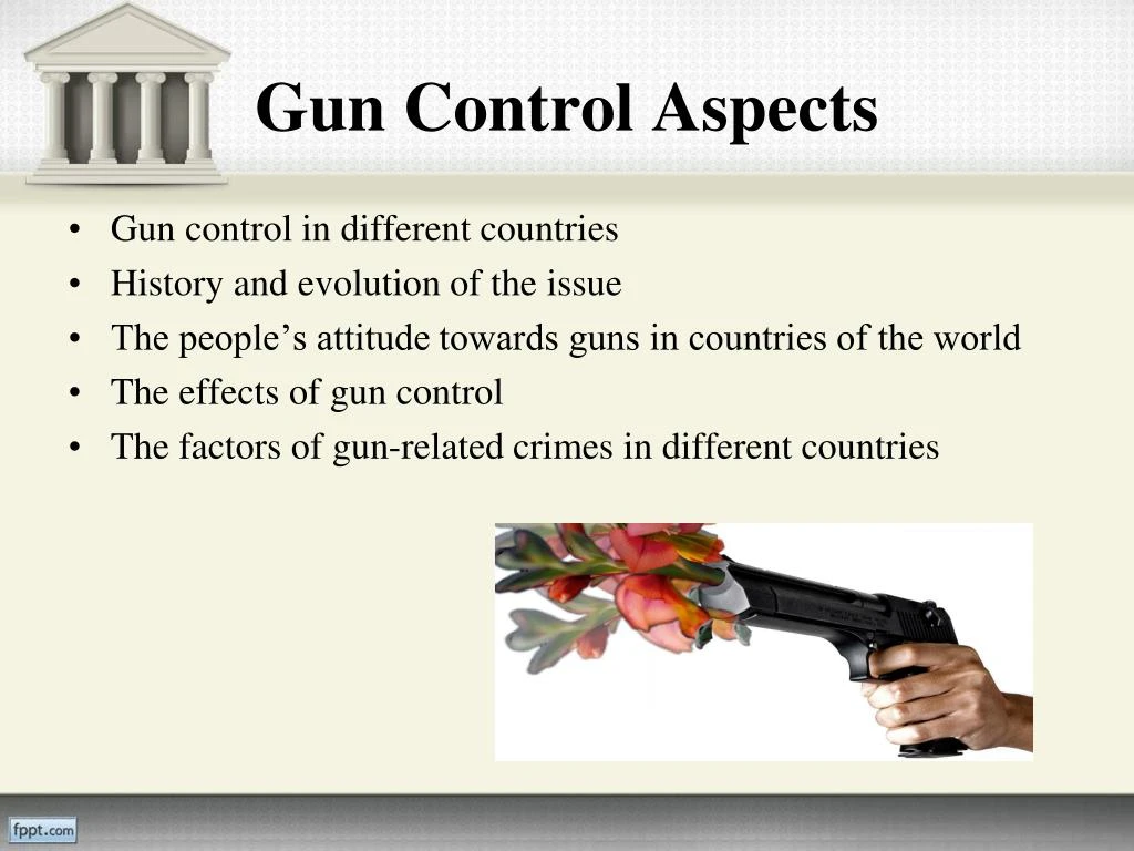 research paper topics gun control