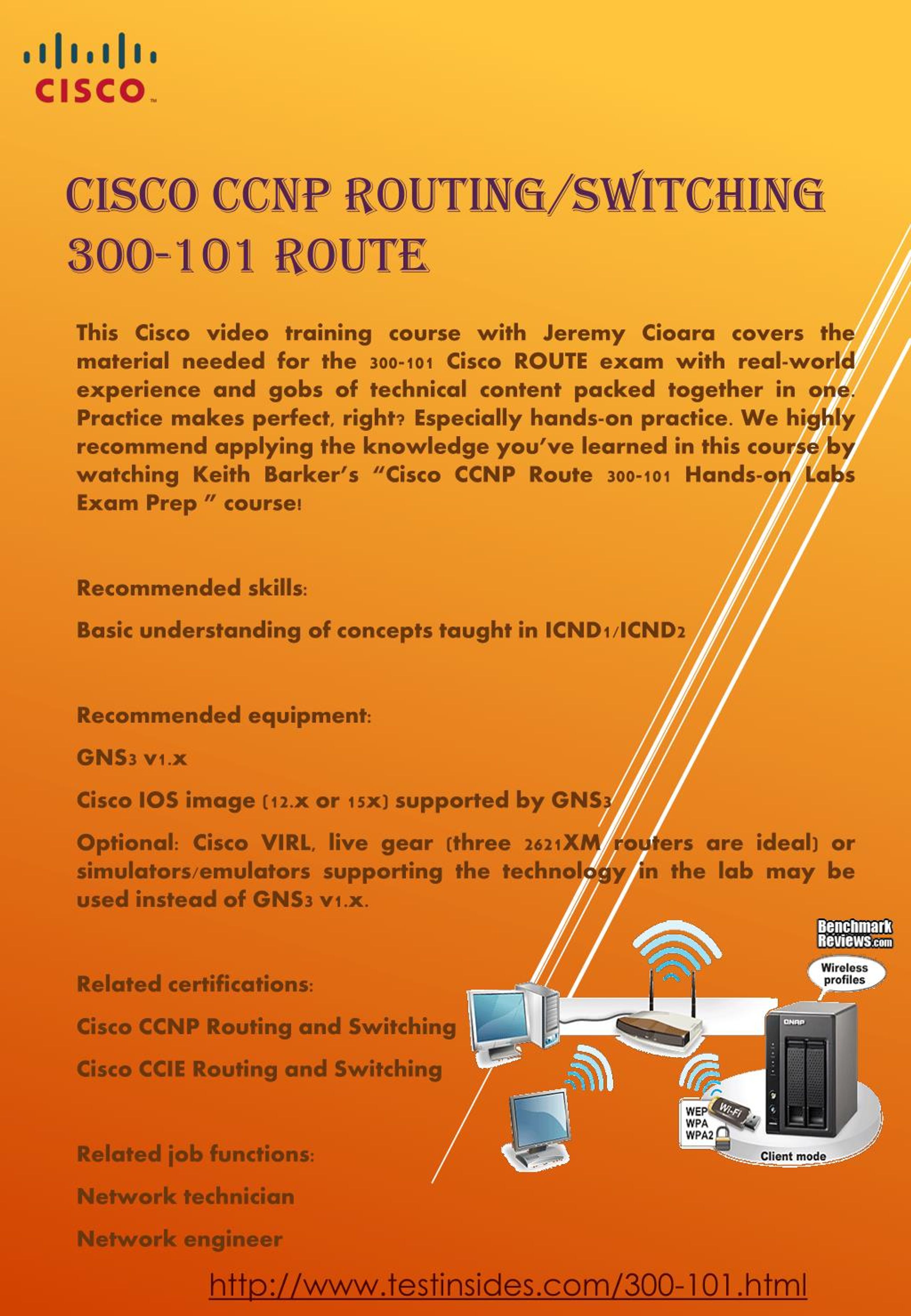 PPT Cisco 300 101 ROUTE CCNP Braindumps PowerPoint Presentation