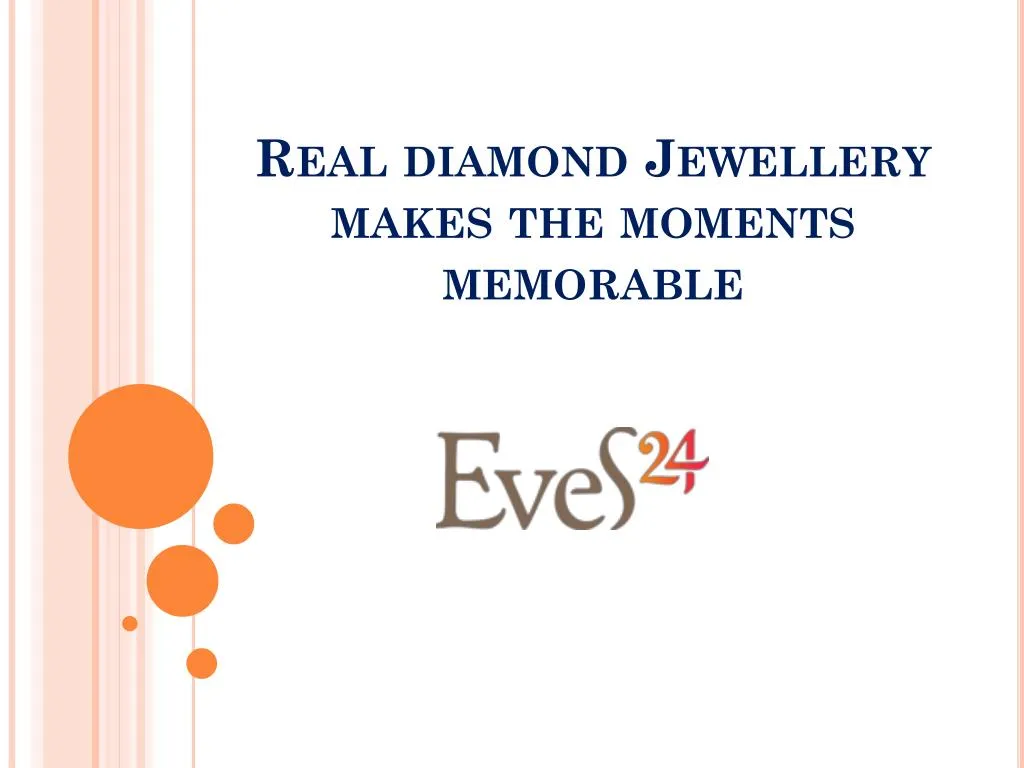 real diamond jewellery makes the moments memorable n.