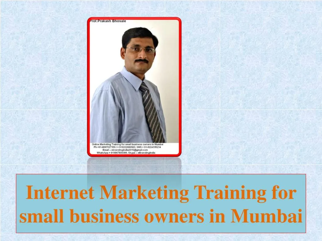 internet marketing training for small business owners in mumbai n.