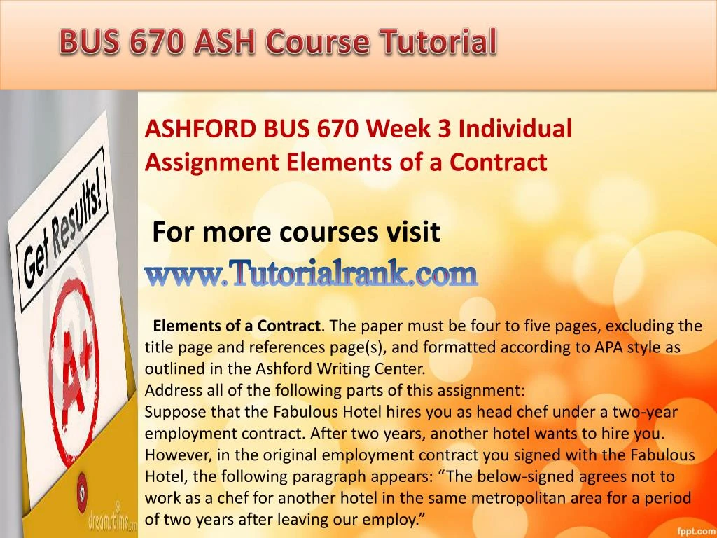 ashford bus670 week 3 assignment ashford bus670 week 3 assignment