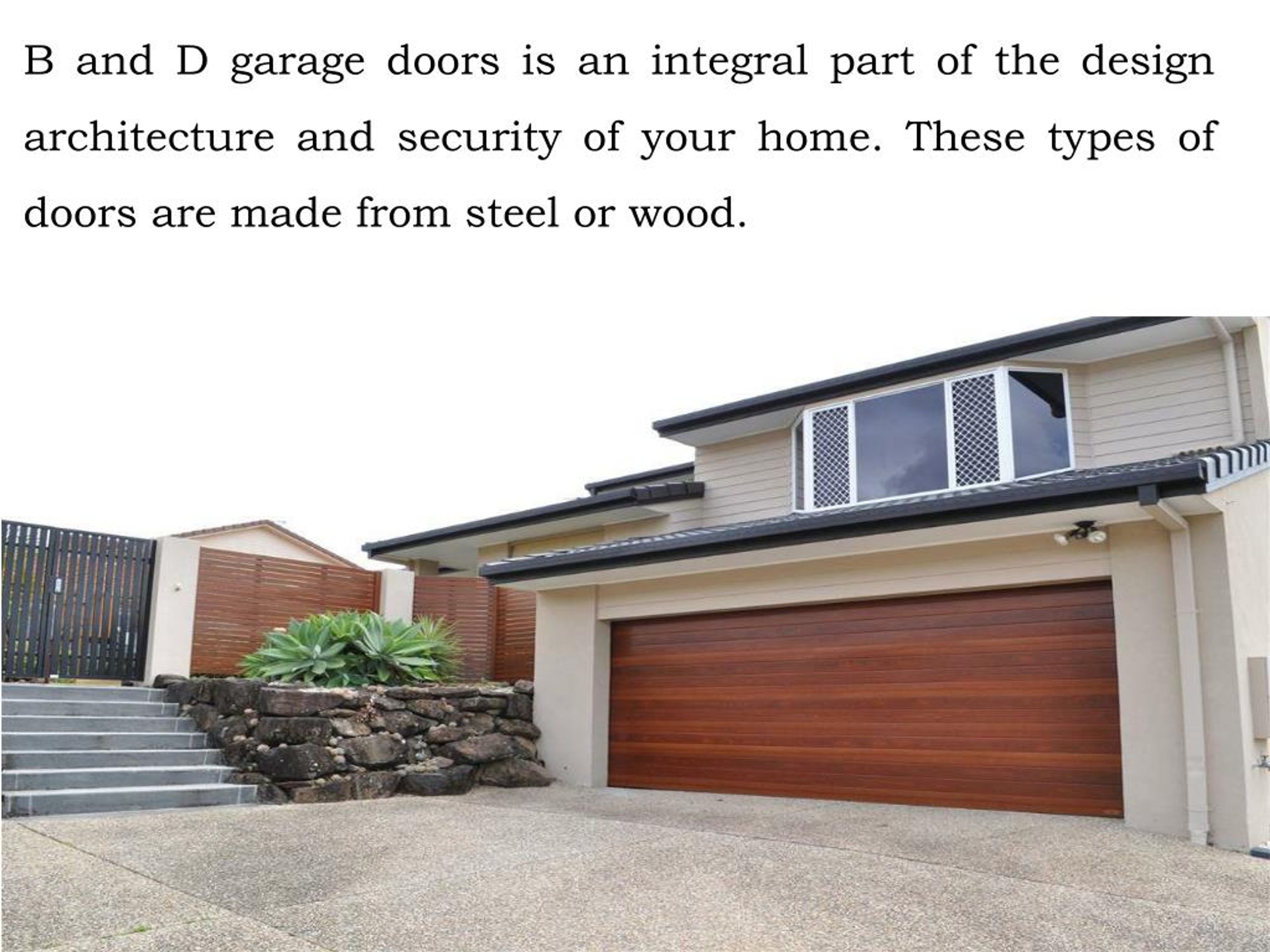 Ppt B And D Garage Doors Melbourne Powerpoint Presentation Free