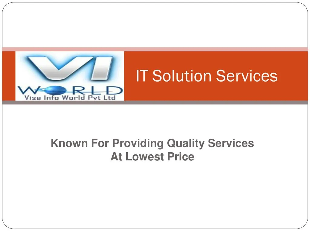 it solution services n.