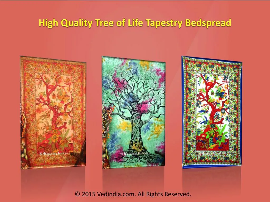 high quality tree of life tapestry bedspread n.