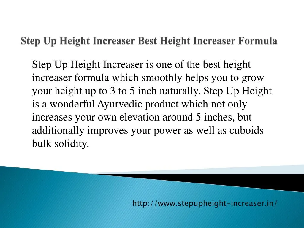 step up height increaser best height increaser formula n.