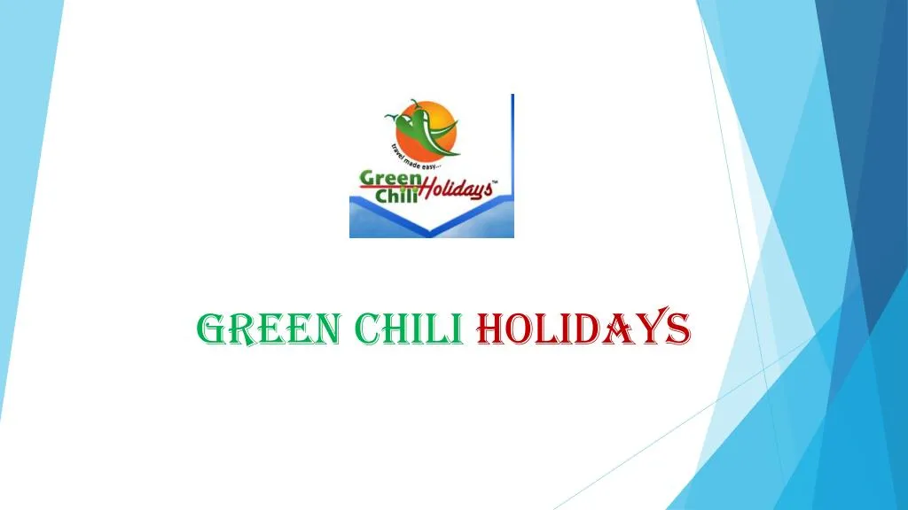 green chili holidays n.