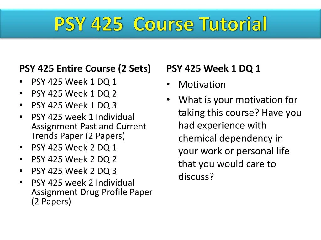 uop psy 425 drug profile paper Find 100% verified psy 425 week 2 drug profile paper for university of phoenix students at assignmentehelpcom. uop psy 425 drug profile paper Find 100% verified psy 425 week 2 drug profile paper for university of phoenix students at assignmentehelpcom.