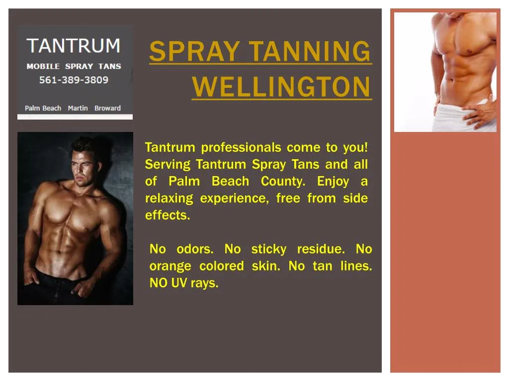 spray tanning wellington n.