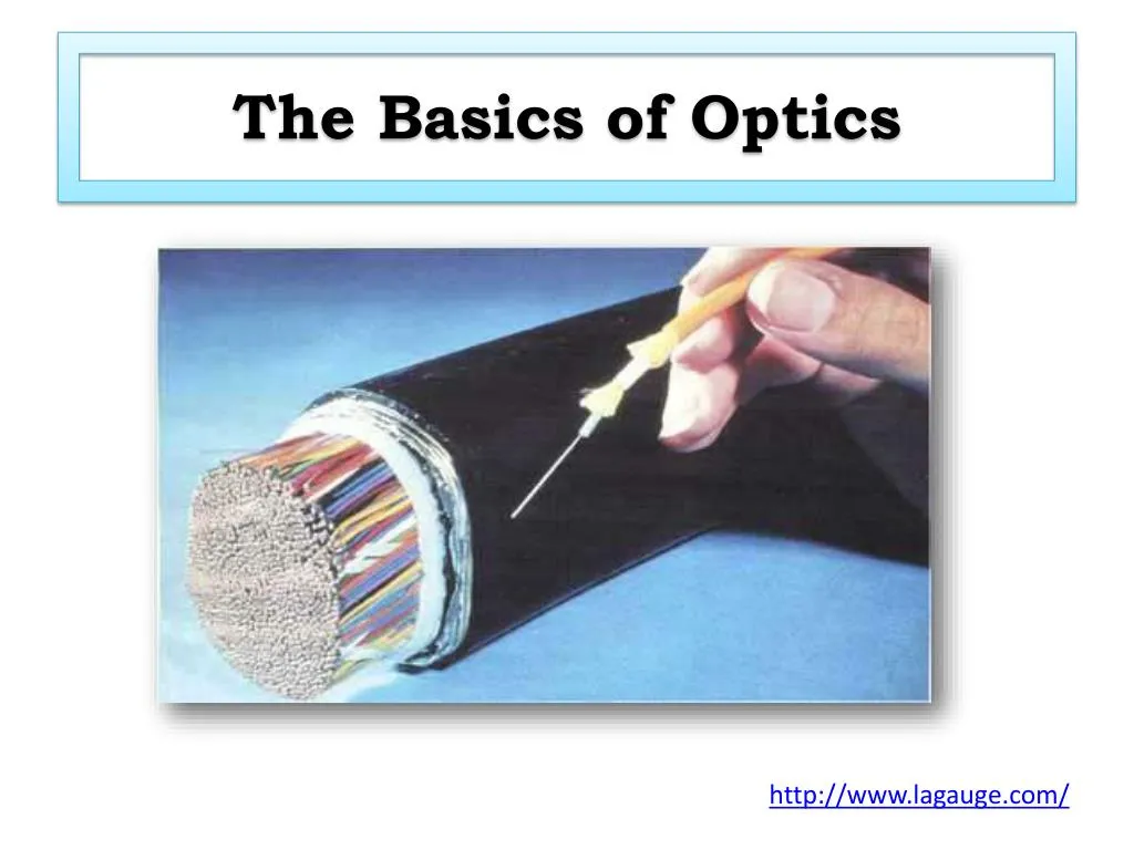the basics of optics n.
