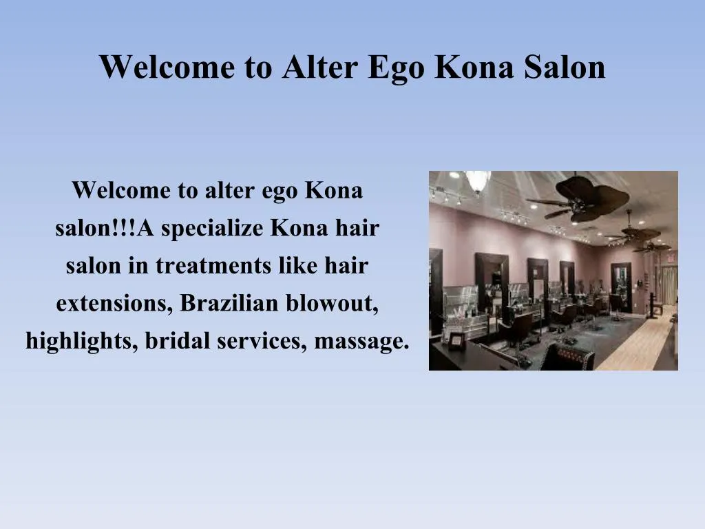 welcome to alter ego kona salon n.