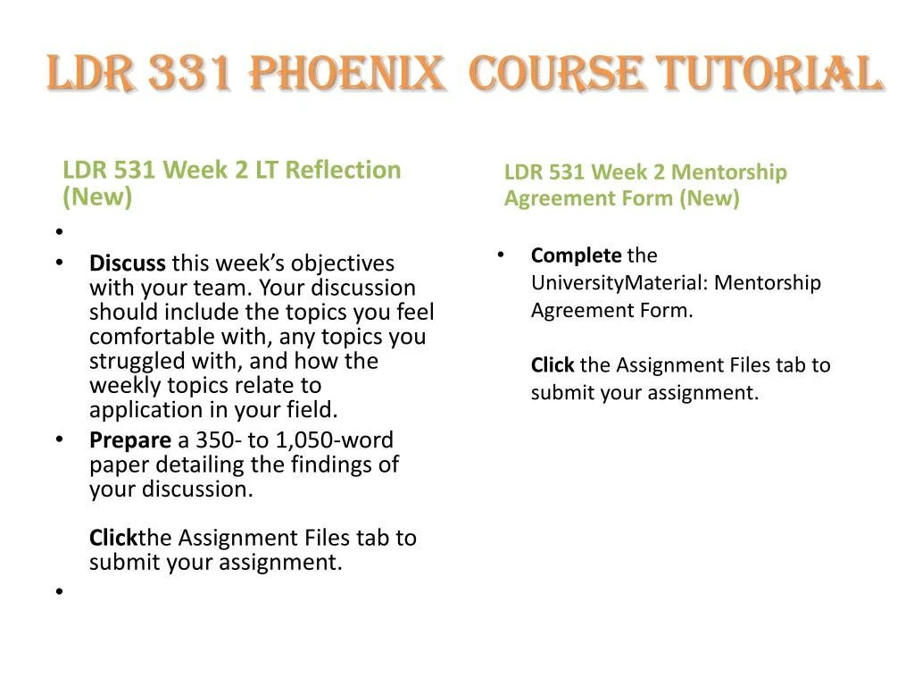 ldr 531 week 2 reflection paper ldr 531 week 2 reflection paper