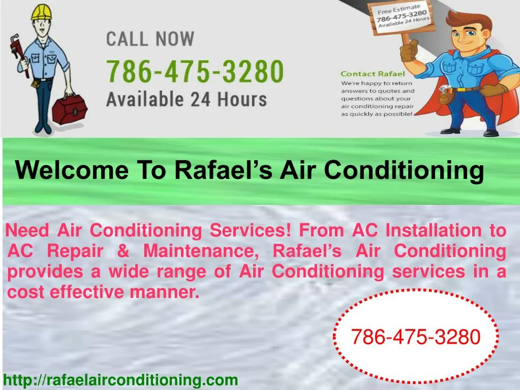 welcome to rafael s air conditioning n.