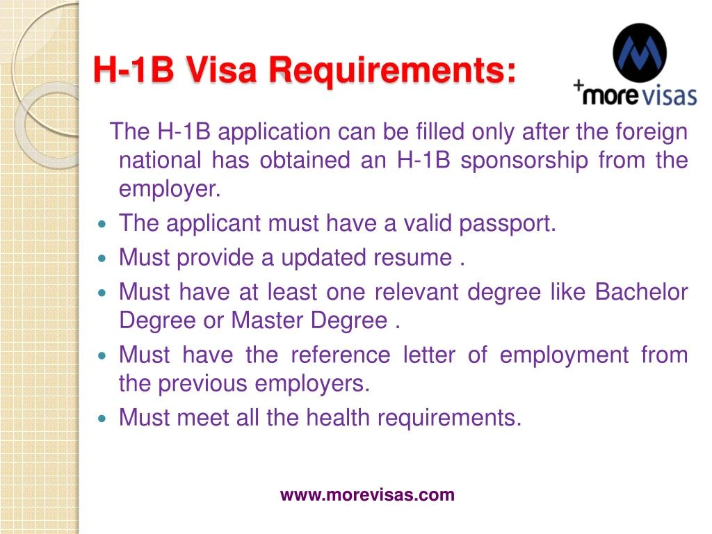 PPT H1B Visa PowerPoint Presentation ID7205589