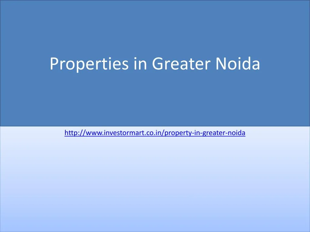properties in greater noida n.