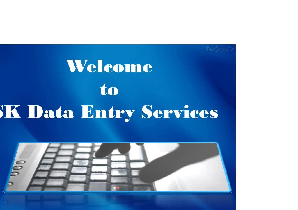 data entry ppt presentation