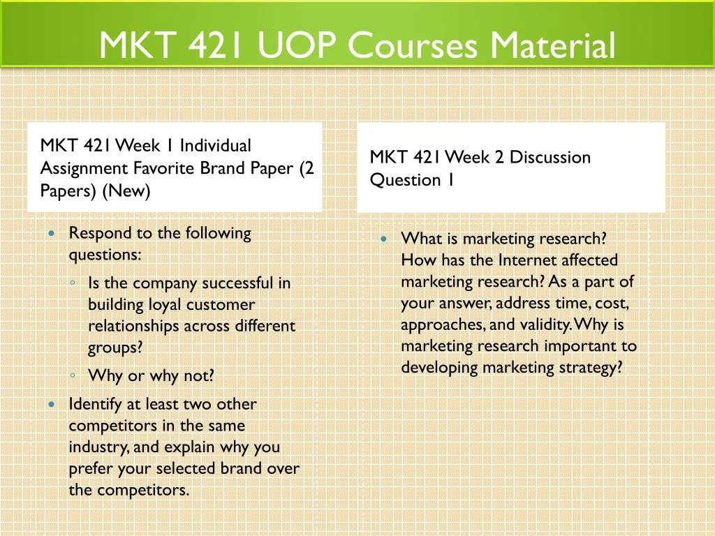 marketing research mkt 421 Kudler fine foods is a virtual gourmet grocery shop that has developed throughout the years currently wishes to expand its services increase customer loyalty and. marketing research mkt 421 Kudler fine foods is a virtual gourmet grocery shop that has developed throughout the years currently wishes to expand its services increase customer loyalty and.