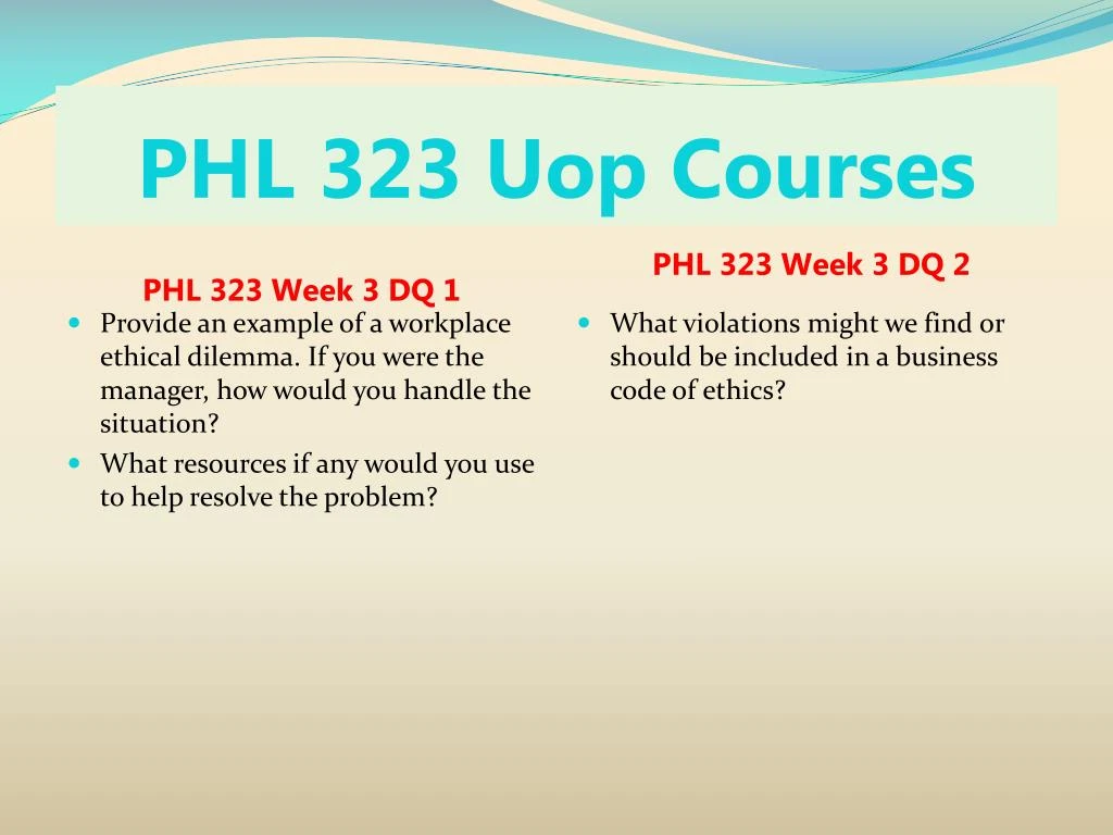 personal ethics development phl 323 Phl 323 week 1 individual assignment personal ethicsdevelopment paper search for: phl 323 week 1 individual assignment personal ethics development paper. personal ethics development phl 323 Phl 323 week 1 individual assignment personal ethicsdevelopment paper search for: phl 323 week 1 individual assignment personal ethics development paper.
