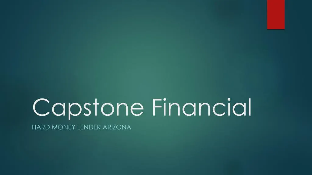 PPT Hard Money Arizona PowerPoint Presentation, free download ID