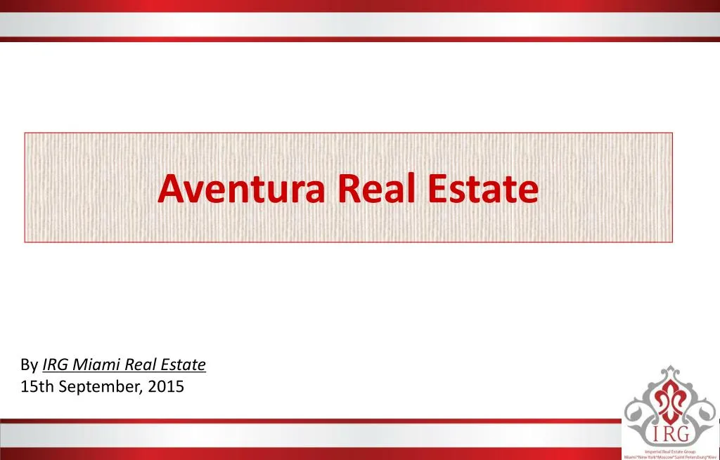 aventura real estate n.