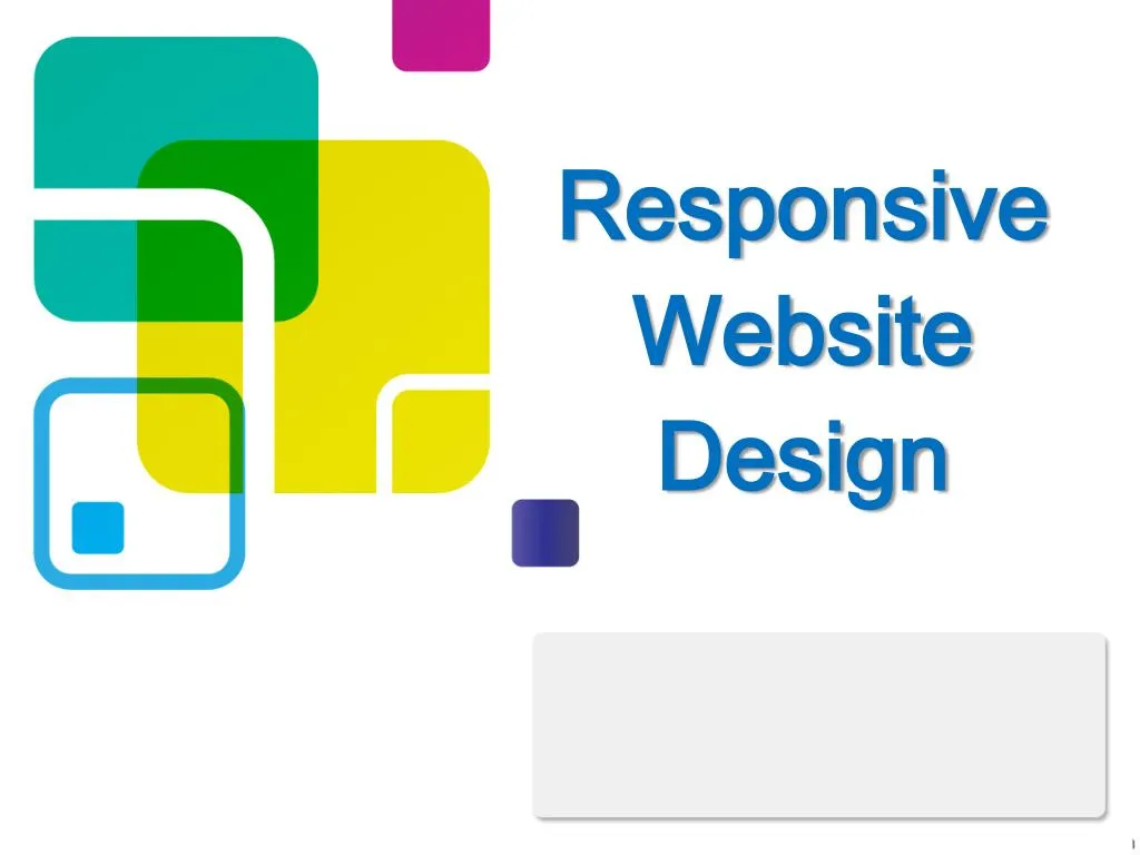 responsive website design n.