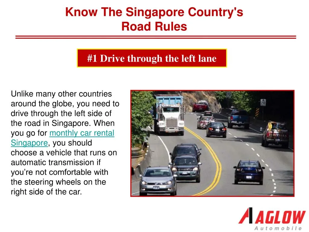 PPT Know the Singapore country's road rules PowerPoint Presentation