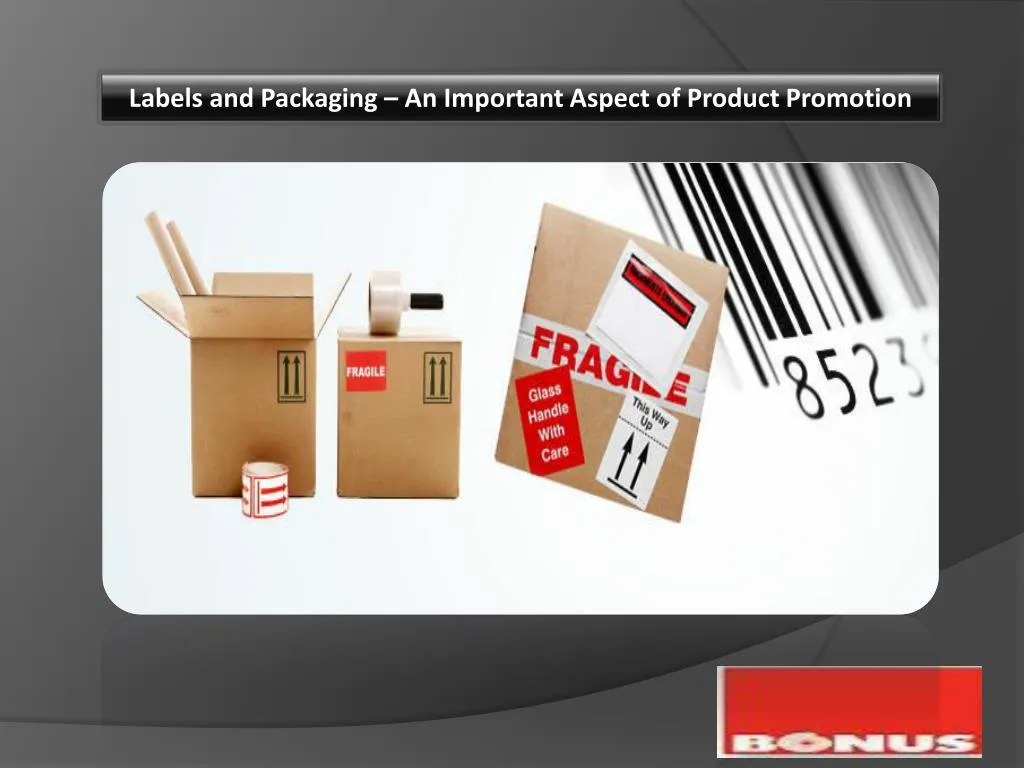 PPT Labels and Packaging An Important Aspect of Product Promotion