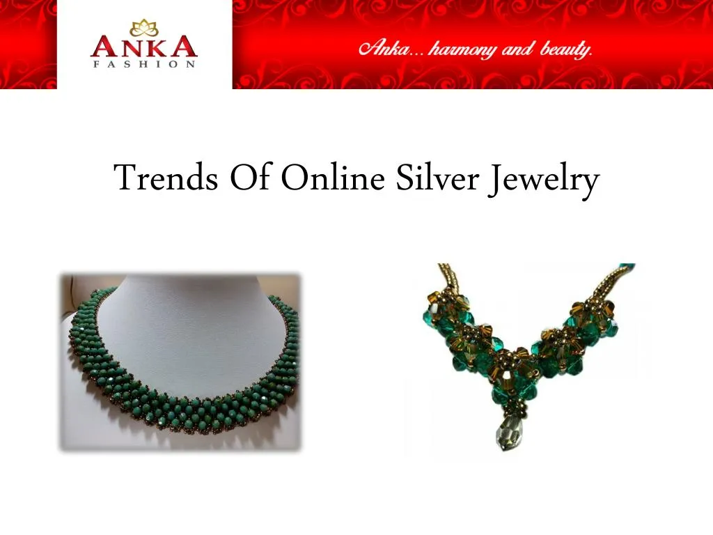 trends of online silver jewelry n.