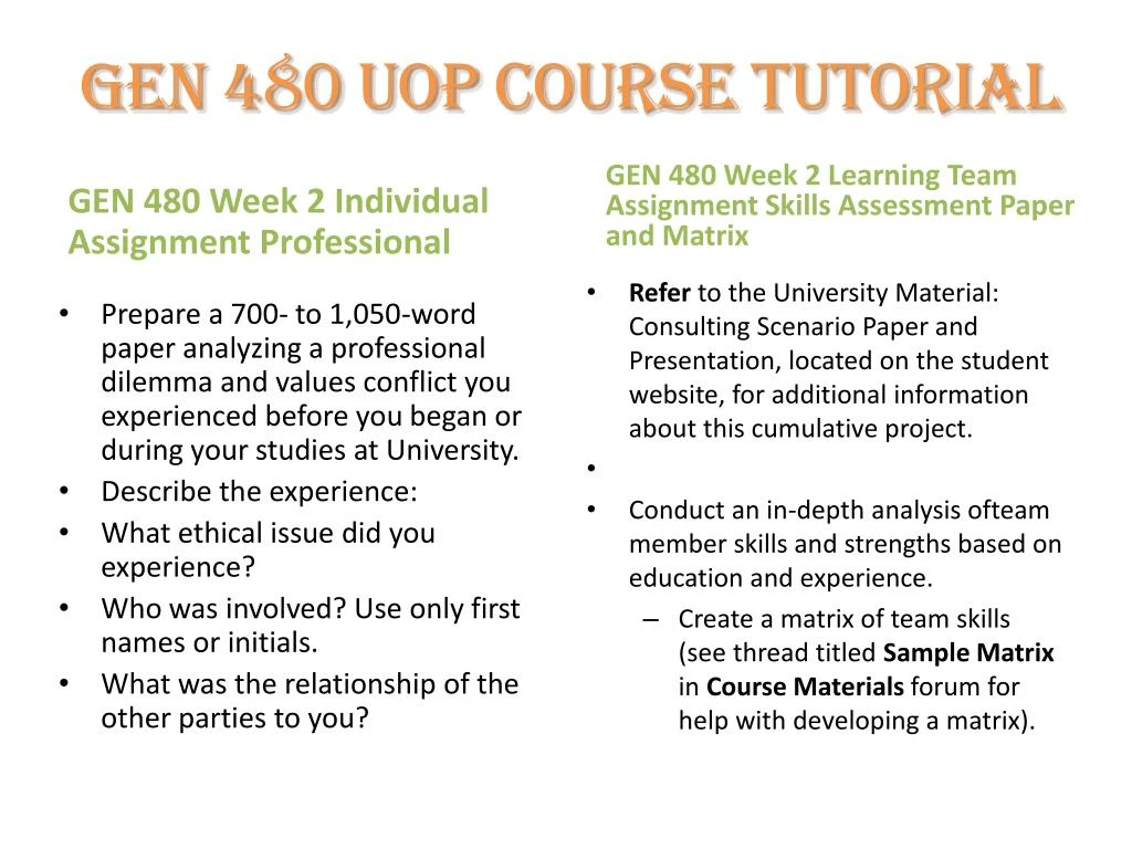 gen 480 learning team consultant scenario paper and presentation due week five Gen 480 week 5 learning team consultant scenario paper and presentation. gen 480 learning team consultant scenario paper and presentation due week five Gen 480 week 5 learning team consultant scenario paper and presentation.