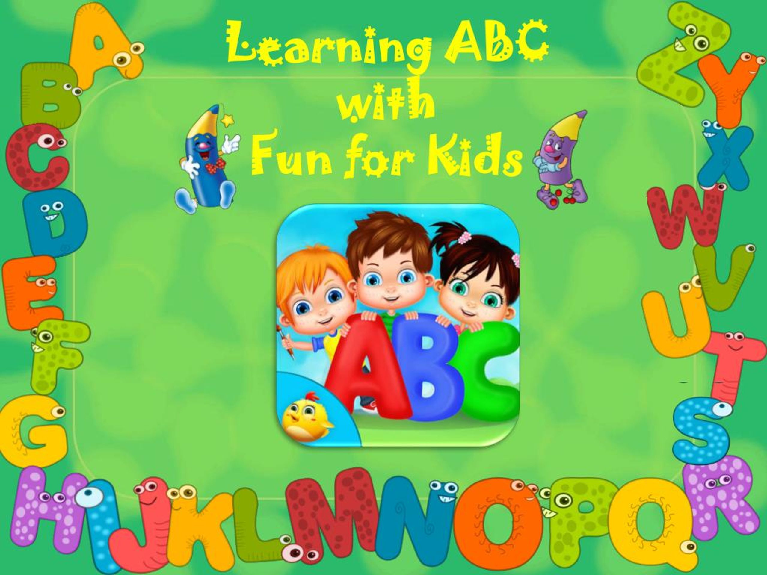 PPT - Learning ABC with Fun for Kids PowerPoint Presentation, free ...