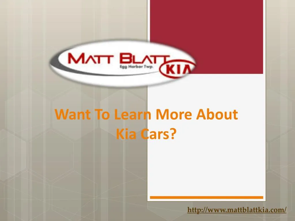 want to learn more about kia cars n.