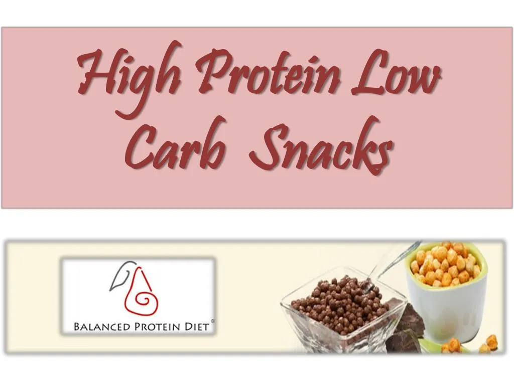 high protein low carb snacks n.