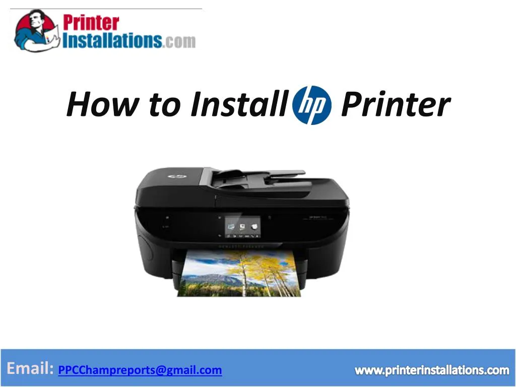 PPT - HP Printer Installation Support PowerPoint Presentation, free ...