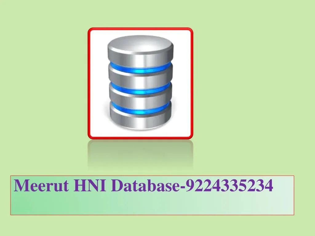 meerut hni database 9224335234 n.