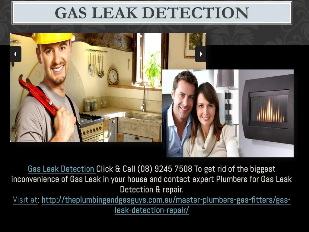 gas leak detection n.