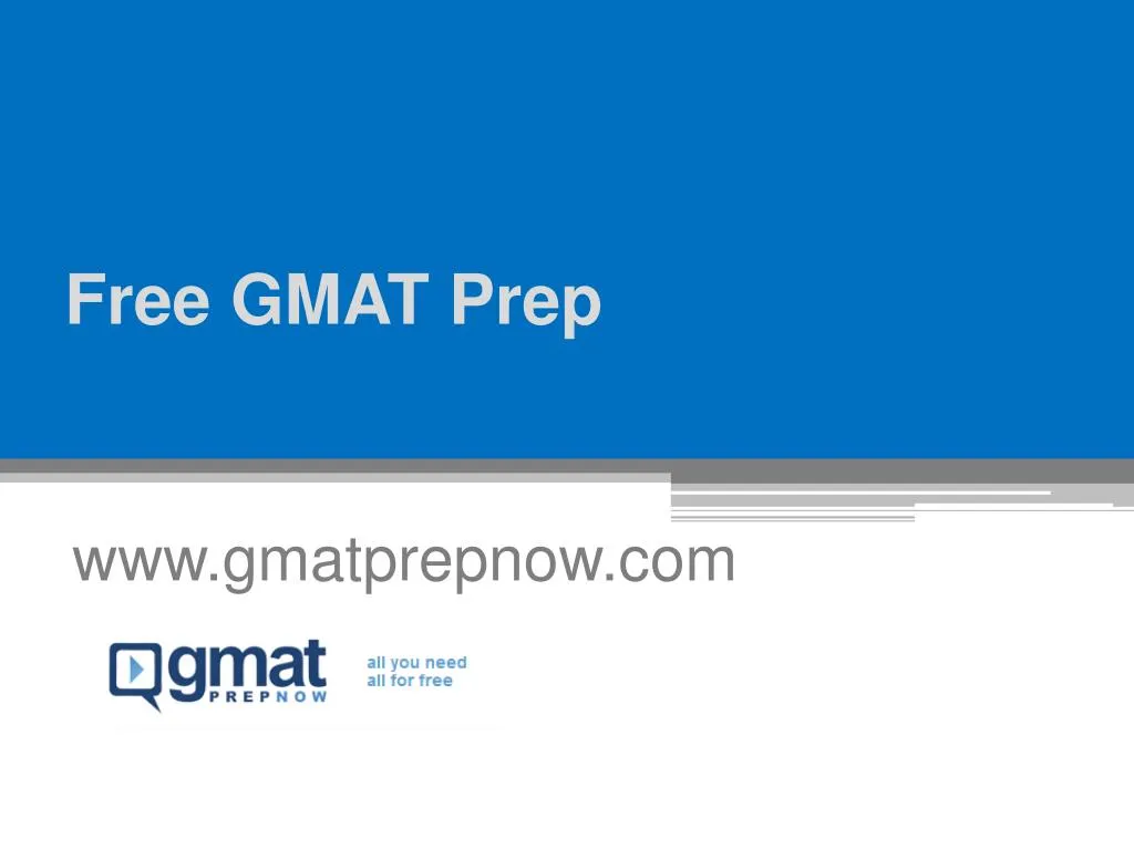 Gmat Prep Free Download