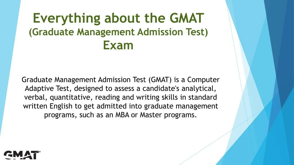 GMAT Testantworten