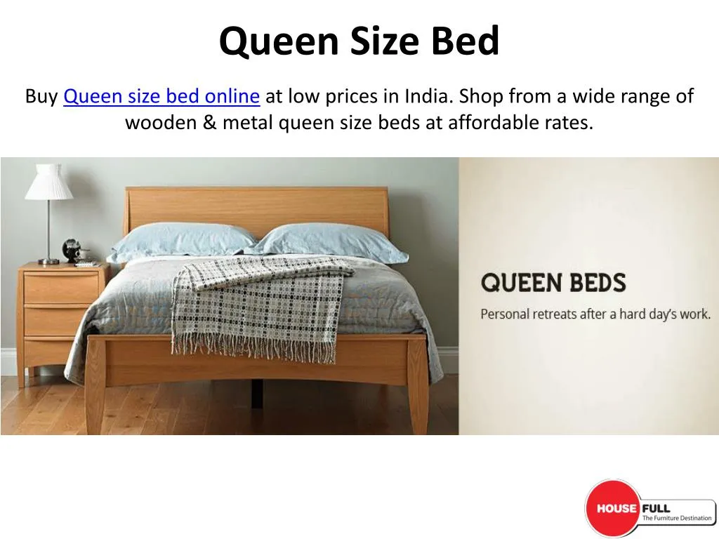 queen size bed n.