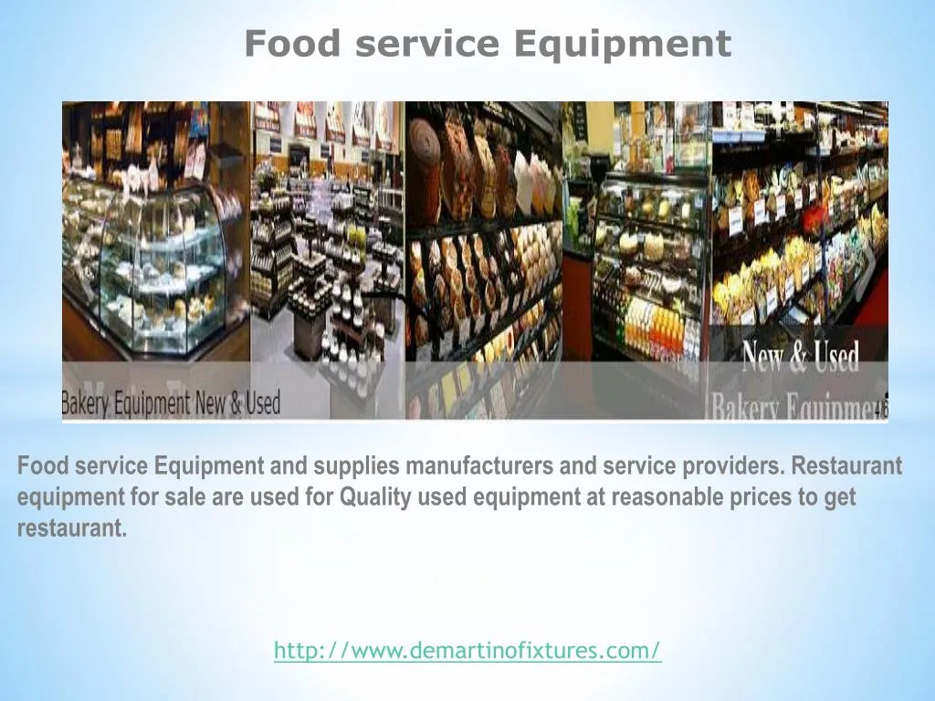 food service equipment n.