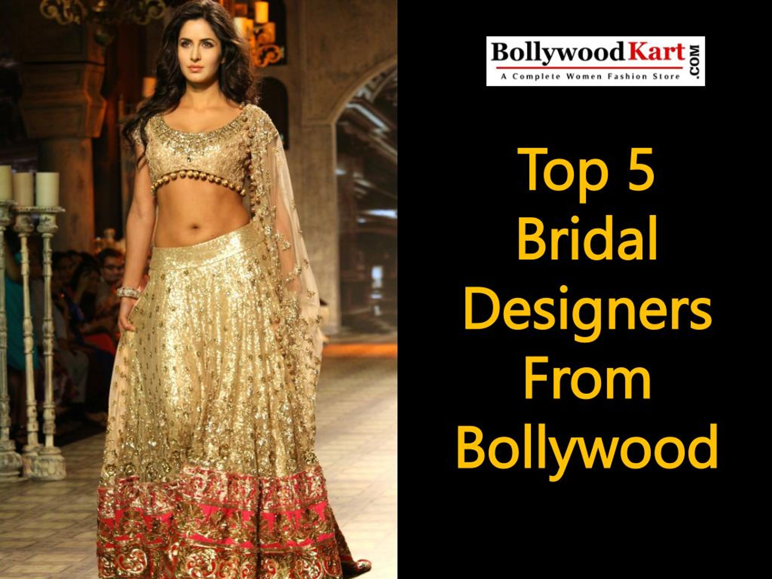 top 5 bridal designers from bollywood l