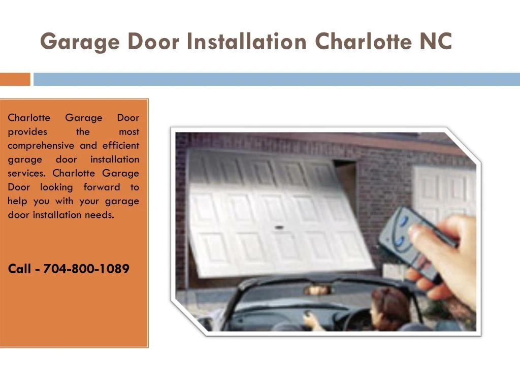 door 28277 garage repair Garage Door  Repair NC, Charlotte Openers  PPT