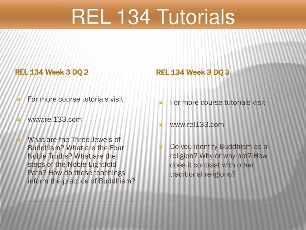rel 134 religious traditions rel 134 religious traditions