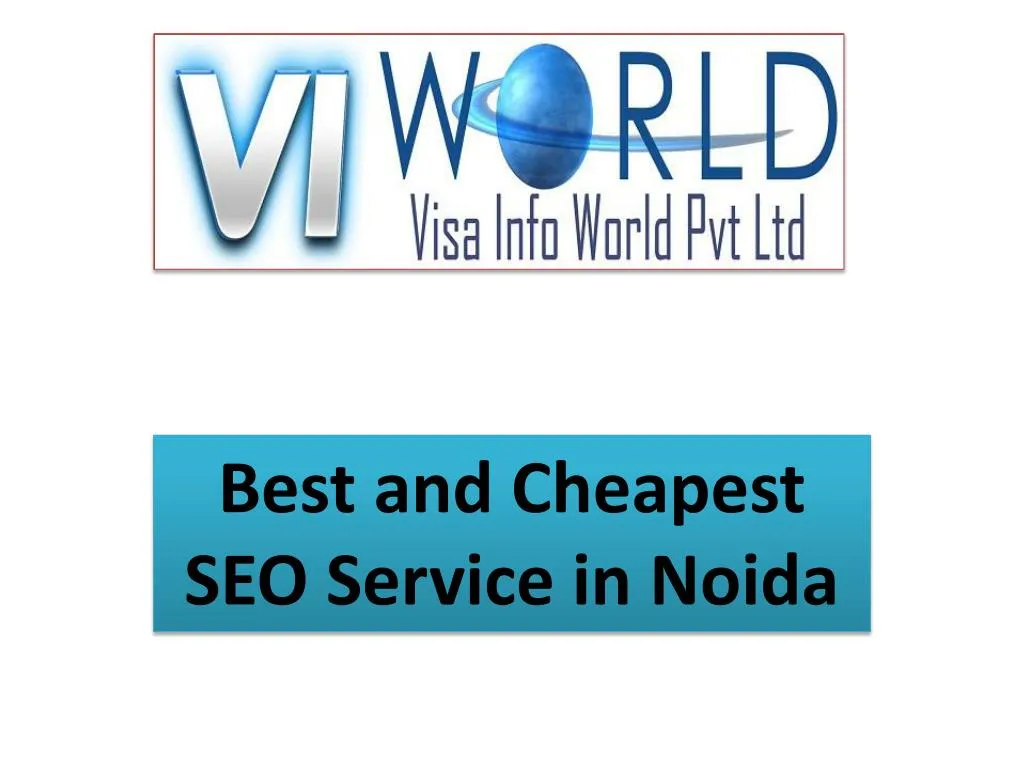 best and cheapest seo service in noida n.