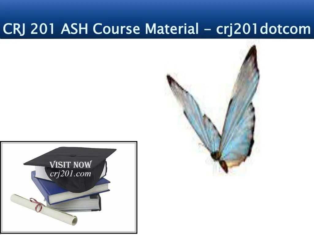 PPT - CRJ 201 ASH Course Material - Crj201dotcom PowerPoint ...