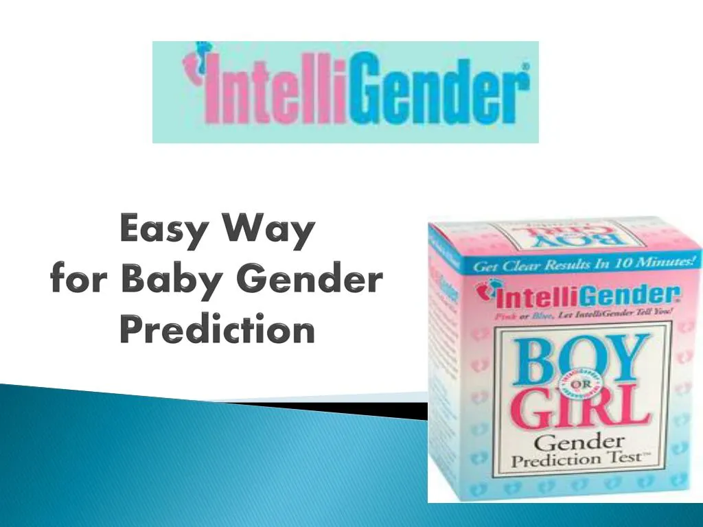 easy way for baby gender prediction n.