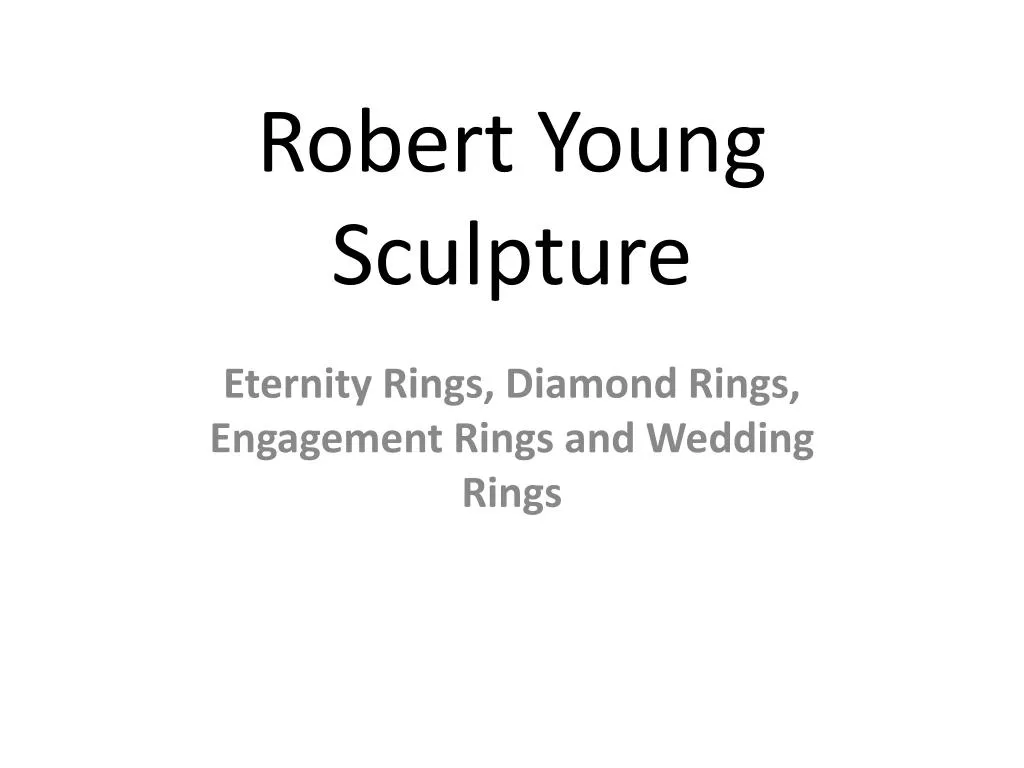 robert young sculpture n.