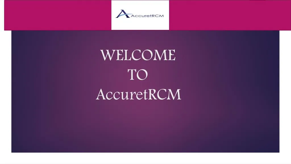 welcome to accuretrcm n.